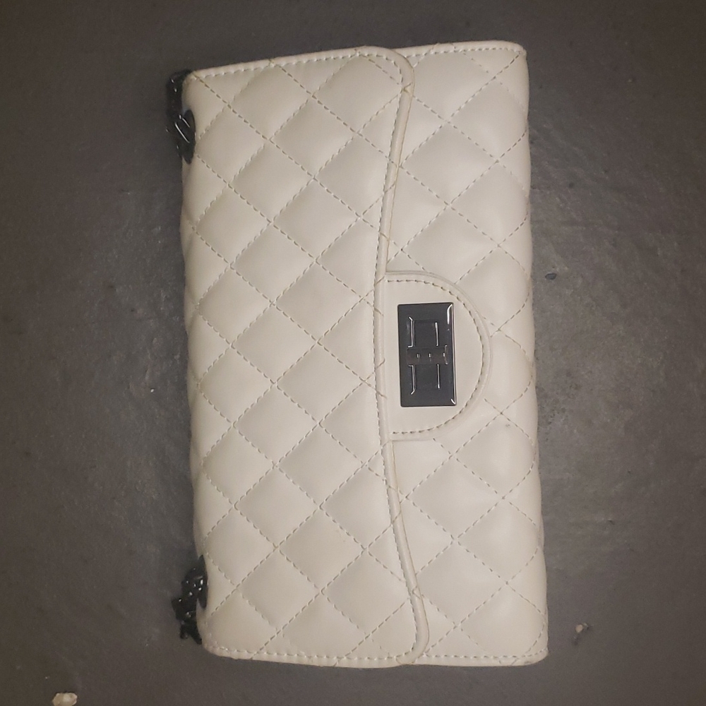 White purse